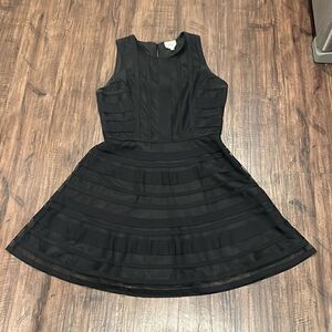 Parker Black Dress, Size Large